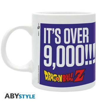 DRAGON BALL - Tasse "Vegeta 9000"  Analysieren Sie die Kraft Ihrer Feinde wie Vegeta, des stolzen Saiyajin Prinz mit diesem Dragon Ball Tasse!